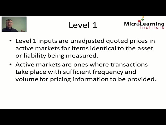 Overview   Ifrs 13 Fair Value