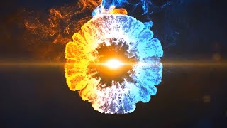 Shocking explosion film title light effect