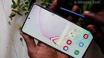 How to change language in Samsung Galaxy Note 10 Lite