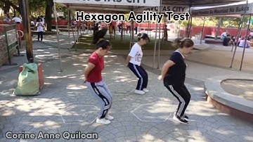 Performance Task #3 Stock Balance, Hexagon Agility Test, Push Up, Curl ups (Group 4)