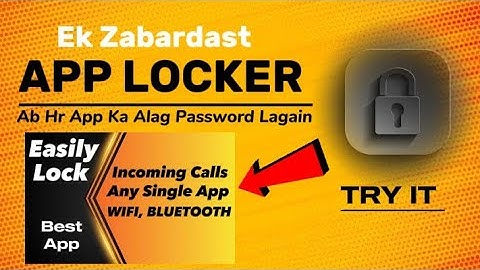Best App Locker for Android 2022 | Lock Apps, Incoming Calls, WiFi, USB with Multiple Passwords