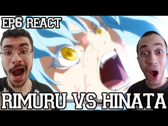 Rimuru vs Hinata  That Time I Got Reincarnated as a Slime Temporada 2 