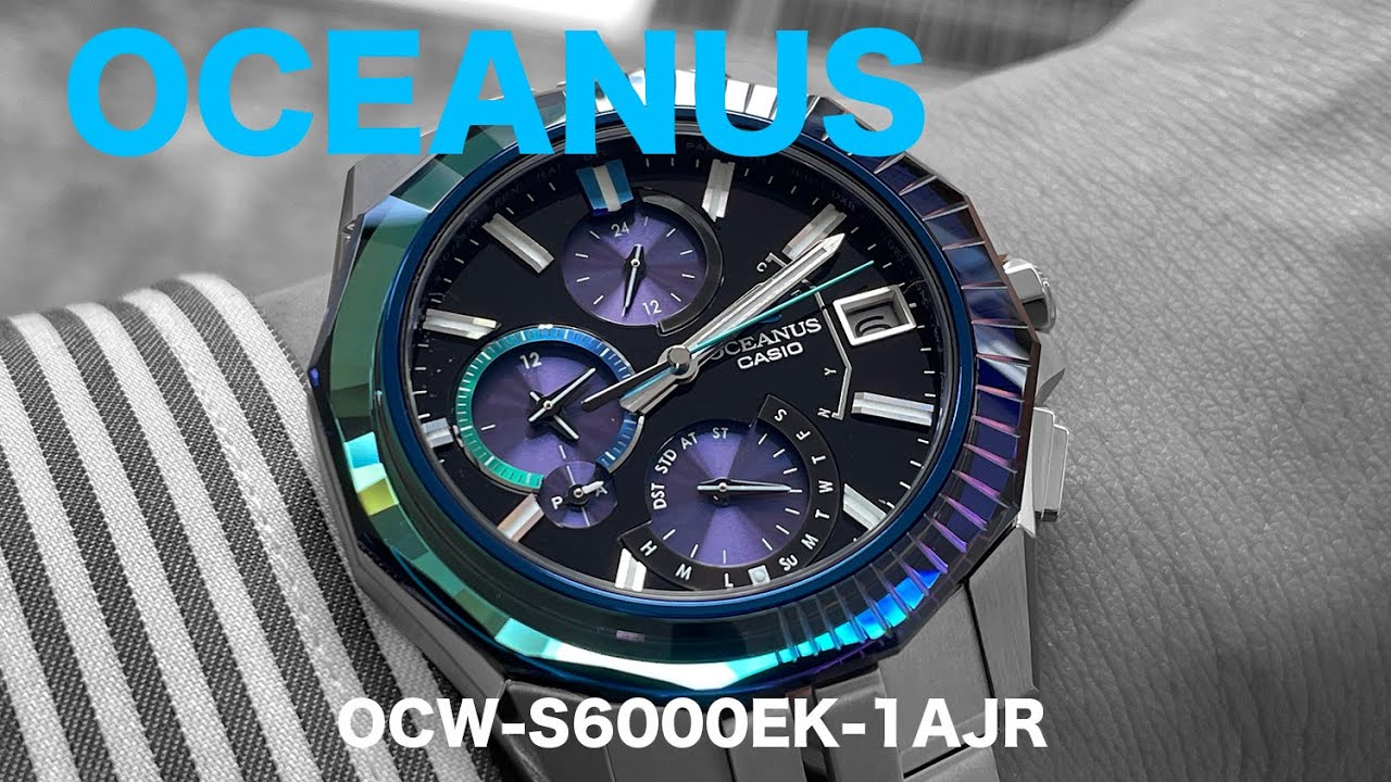 OCEANUS ブラック スクエア時計 カシオ、角型オシアナスにオールブラック - Impress Watch