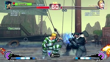 SSF4 AE - HIGH LEVEL CASUAL GAMES - MISTAWANI (CODY) VS (BISON) IItRueII