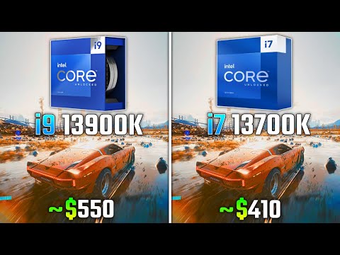 INTEL i9-13900K vs INTEL i7-13700K | Test in 6 Games