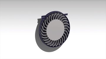 ✅💯✅ Catia Model for Ansys # 34 : Micro Hydro Turbine