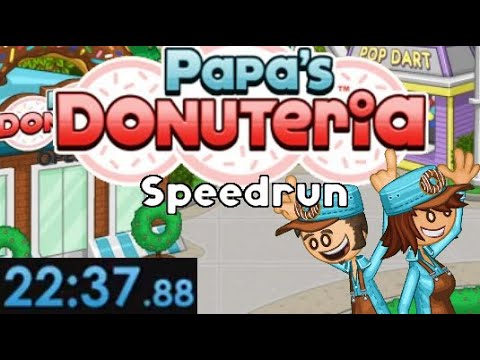 Papa's Donuteria To Go! in 10:39:18 by NotWarriors644 - Papa's Donuteria -  Speedrun