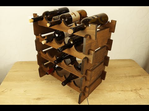 ხის ორგანაიზერი 20 ბოთლისთვის - TR164