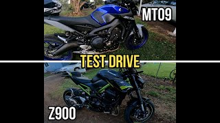 Mt09 vs Z900 Test Drive screenshot 5