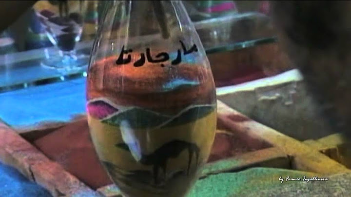 arte con la sabbia a Sharm el Sheikh