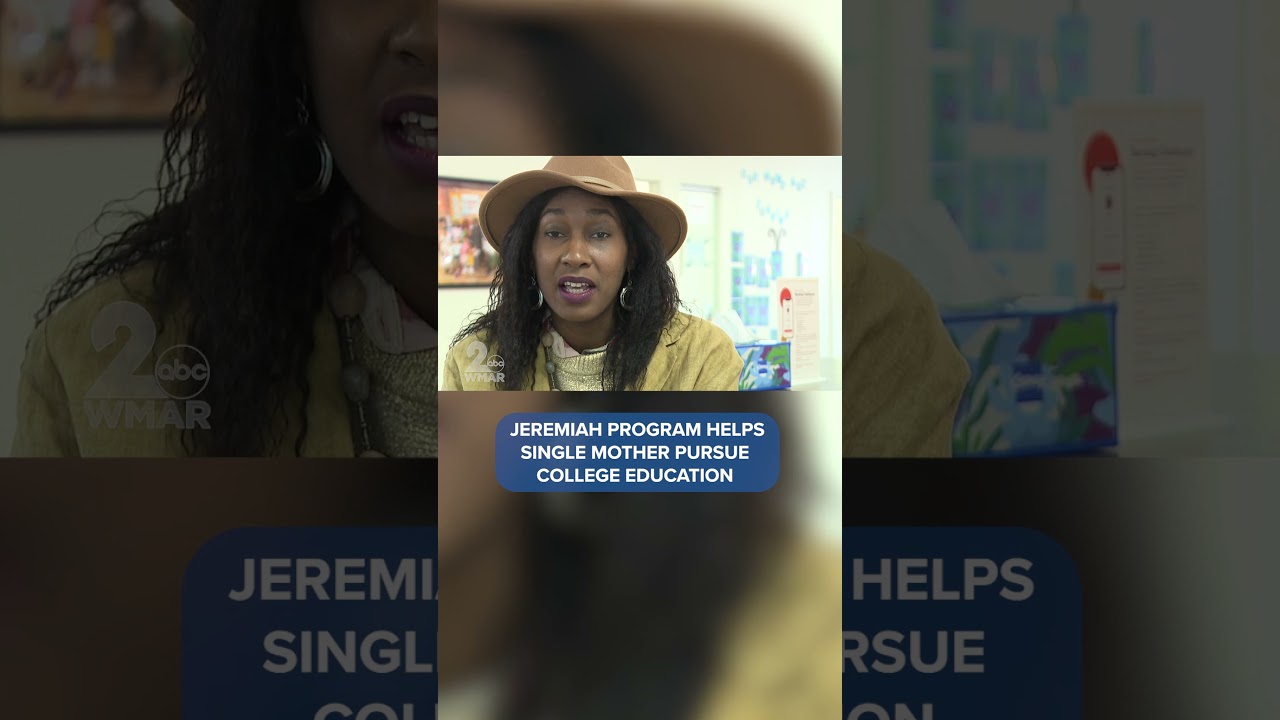 Jeremiah Program helps single mother pursue college education in Baltimore #baltimore #singlemom