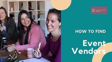 How to Find Event Vendors
