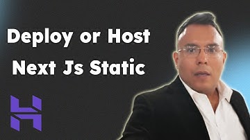How to Deploy or Host a Next Js Static Website on Hostinger 2025