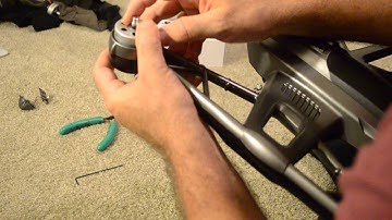 Yuneec Typhoon G Fix How TO Rebuild after crash video 17 Inspect and Install Motors