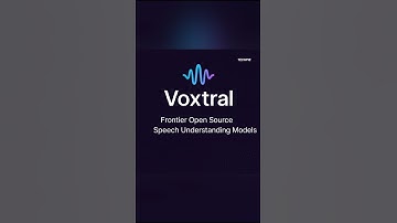 🔊 Voxtral – Frontier Open Source Speech Understanding Models 🧠✨#AI #techrevolution #Voxtral #techpie