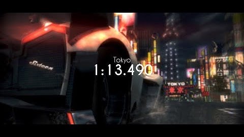 Asphalt 8 - Devel Sixteen Prototype - Tokyo - 1:13.490