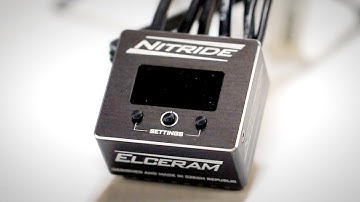 The Nitride LCD Screen Brushless ESC for 1/10 Racing