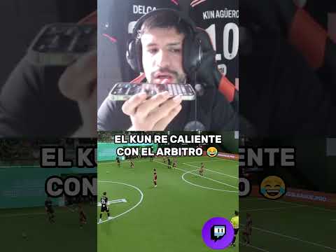 EL KUN EXPLOTA CONTRA EL ARBITRO, PIQUE y LA KINGS LEAGUE | CLIPS del KUN AGUERO #twitch #clips