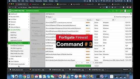 5 tips to Intrusion Prevention   fortigate 2019
