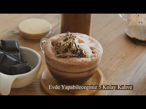 5 Kolay Evde Yapabileceğiniz Kahve Tarifi ( Mocha, White Chocolate Mocha, Caramel macchiato)