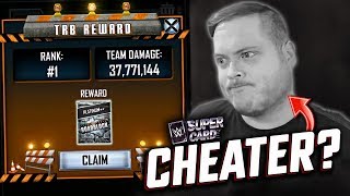 DOES SUPERZOMGBBQ CHEAT? | WWE SuperCard screenshot 5
