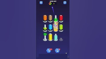 nut sort game/ level 1077 #shorts#ammycandycrush#gameplay#nutsort