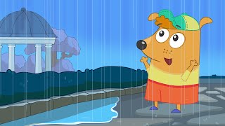 Rain | Funny Stories For Kids - Learn Safety Tips For Kids