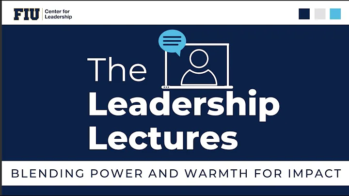 The Leadership Lectures featuring Dr. Suzanne Pete...