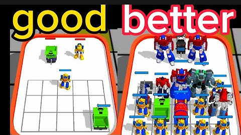 ♻️🚀 Super Robot Car Merge master ♻️🚀 Evolution good and better @gagame3862