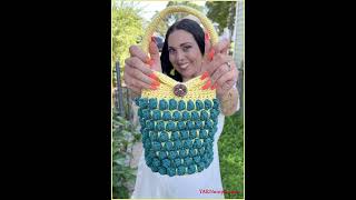 How to Crochet Tutorial: DIY Summer Mini Tote by YARNutopia