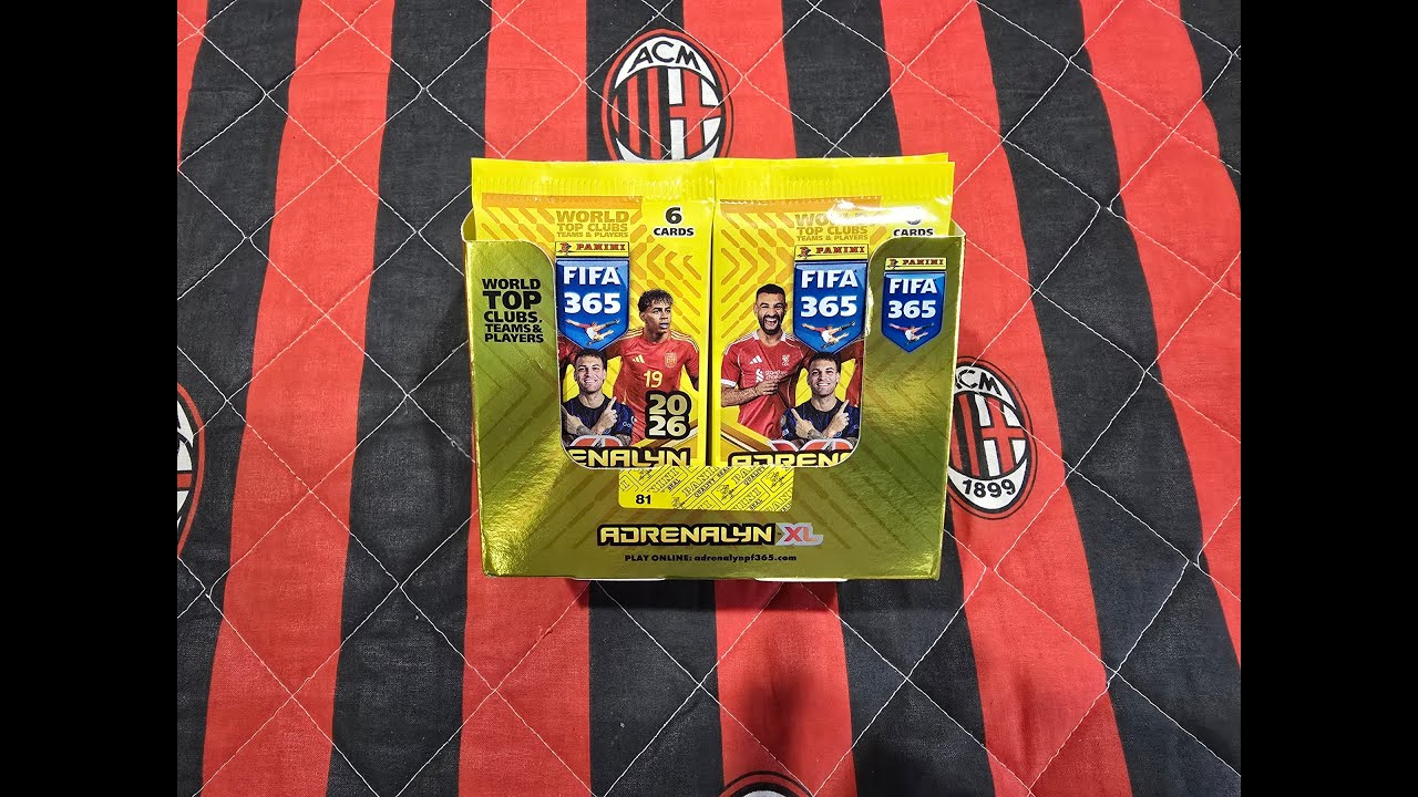 HIT!! PANINI FIFA 365 2026 - OTWIERAM CAŁEGO DISPLAY BOXA - 50 SASZETEK - WOW!!! ALE KARTY WPADŁY!!