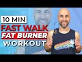 10min weight loss  calorie torching walking workout at home