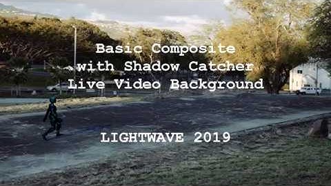 Basic Composite with Shadow Catcher / Test Render / Part 2 / Live Video