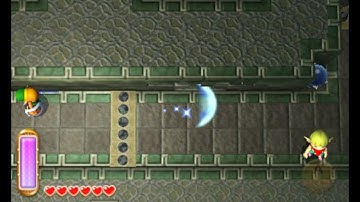 ALBW - Dash Dungeon with Sword Beams