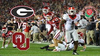 #3 Georgia Highlights Vs. #2 Oklahoma | Rose Bowl 2018