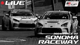 LIVE | Race 2 | Sonoma Raceway | Toyota Gazoo Racing North America GR Cup 2024