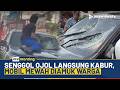 Kabur Usai Tabrak Ojol, Mobil Mewah Hancur Diamuk Warga di Tanah Abang | NTV MORNING