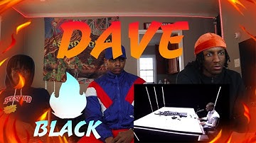 AMERICANS REACT| Dave - Black (Live at The BRITs 2020)