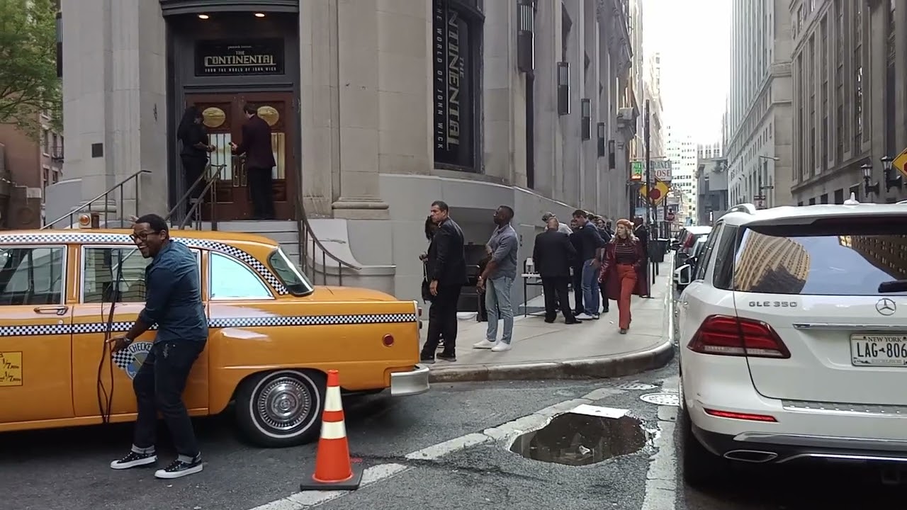 Actual location of the streaming show "The Continental" near Wall St.
