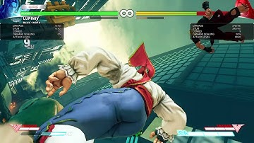 STREET FIGHTER V Vega counter hit combo 500+ damage