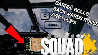 SQUAD BARREL ROLLS AND FLIPS TUTORIAL 2024 | HOW TO BE A CHAD PILOT