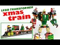 LEGO Christmas Train Transformer Robot Mech
