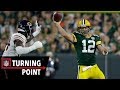 How Rodgers Brought His Team Back From a 17-point Deficit on One Leg in Week 1 | NFL Turning Point