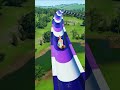 One Perfect Landing Saved Her Life! 😨🔥 | Planet Coaster 2 Shorts #waterpark