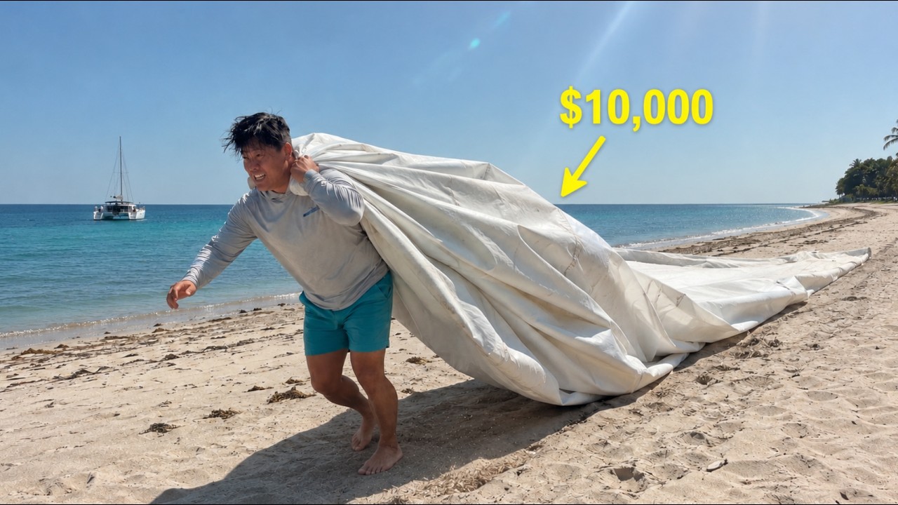 ⁣I Got This $10,000 Sail For FREE