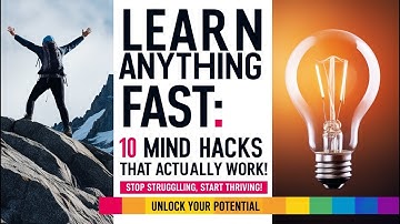 10 Mind Tricks to Learn Anything Fast! #howtolearnanythingfaster #howtolearnanything