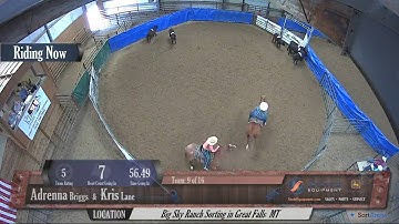 Big Sky Ranch Sorting Saddle Series #5 - #5 - Round #2 - Ride #9