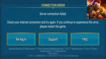 How to Fix Raid: Shadow Legends Game - Connection Error - Server Connection Failed