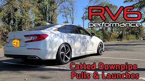 2018-2020 Accord 2.0t RV6 Catted Downpipe |Pulls, Launches & Downpipe Misconceptions