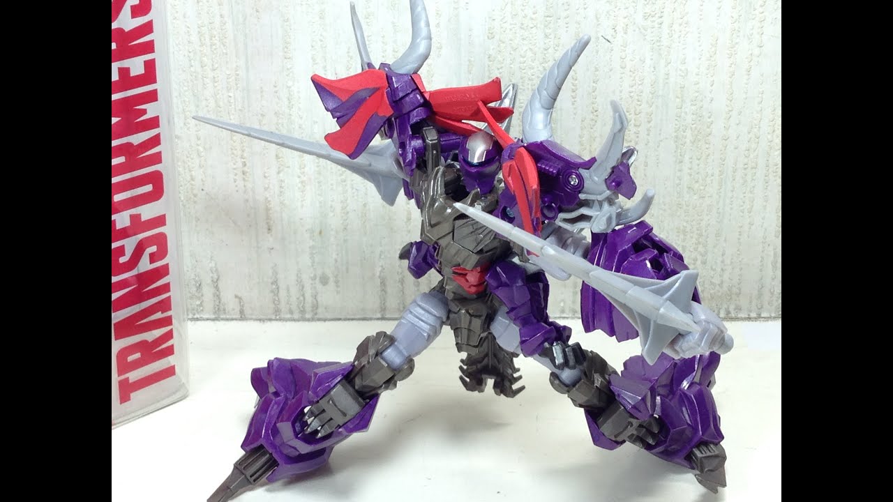 Обзор фигурки Динобот Слаг из серии Transformers 4 Generations Deluxe